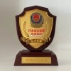 和平之盾警察奖牌盾形纪念牌定制退休入伍聚会留念金箔礼品奖牌
